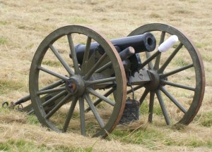 Pecos National Historical Park - Civil War trail - Civil War 12 pounder howitzer