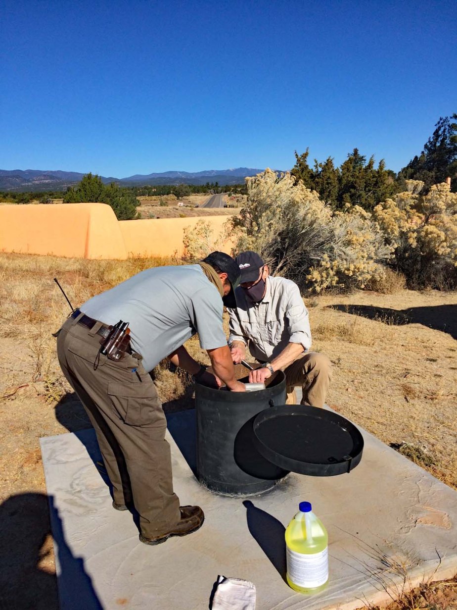Trading Post continuous well data recorder&nbsp;installation