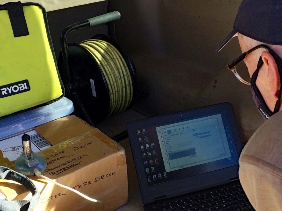 Trading post well logger installation